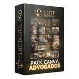 Pack Canva Advogados Advocacia Templates Editável 211 Artes