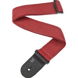 Correa Ajustable Planet Waves Para Guitarra O Bajo - Colores Color Rojo