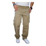 Pantalon Dril Cargo Bota Recta. 100% Colombiano.