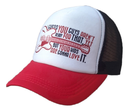 Gorras Caps Trucker Vintage Red Unisex Volver Al Futuro Subl