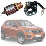 Kit Induzido E Porta Escova Sist. Constar Sandero Kwid