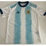 Camiseta De Argentina Original Modelo 2019 Para Niños