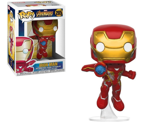 Funko Pop  Iron Man 285 Infiniy War Marvel Bobble Head Novo