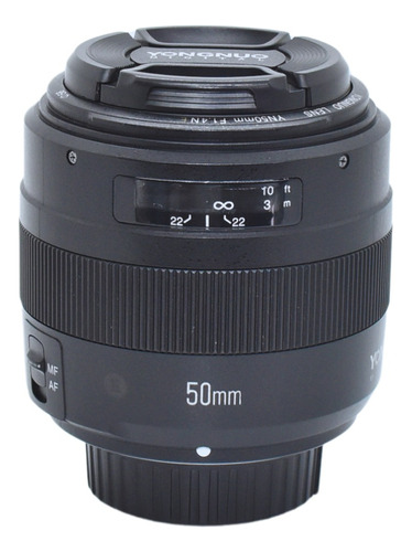 Lente Yongnuo Yn 50 Mm F/1.4n E Para Nikon F 1.4 