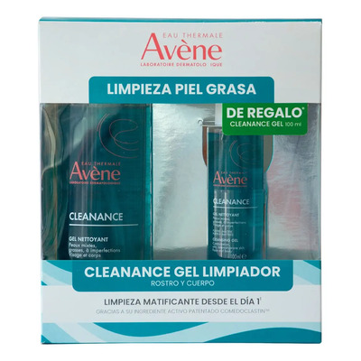 Pack Avène Cleanance Gel Limpiador Purificante para Piel Grasa y con Acné | Envío gratis