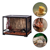 Reptizoo Terrario Reptiles Grandes 121l 60x45x45 Gecko Pitón