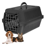 Caixa De Transporte N4 Pet Gato Caes 15kg Cor Preto