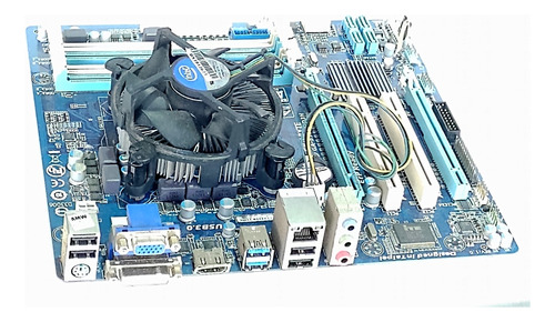 Kit. Placa Mãe Gigabyte Ga-b75m-d3h Core I3 Vga, Hdmi Dvi 