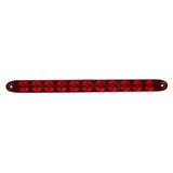 1pc Barra De Luces Rojas De 15  11 Led, Luz De Freno, G...