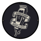 #744 - Cuadro Decorativo / Barber Shop Barberias No Chapa