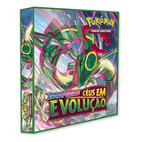 Álbum Pasta Fichário Pokemon Espadas & Escudos Céus Evolução