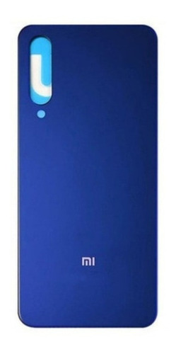 Tampa Vidro Traseira Compatível Com Xiaomi Mi 9se Azul Org