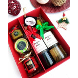 Regalo Navidad Personalizado Caja De Picoteo Y Vinos Giftbox