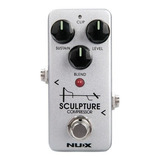 Nux Ncp-2 Sculpture Pedal Compressor Guitarra Electrica Color Gris