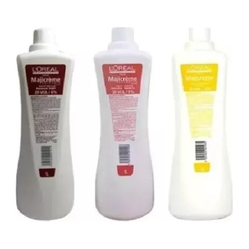 Agua Oxigenada L'oréal Crema Oxidante X Litro 20-30-40 Vol