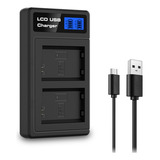 Carregador Duplo Mamen Bat.eria Lp-e8 Usb Canon T3i T4i T5i