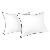 Kit 2 Pack Almohada Hotelera Premium  2 Estándar  Semi Firme