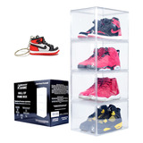 Caja Organizador Zapatos Tenis Puerta Frontal Hall Fame 4 Pz