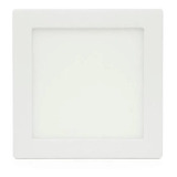 Panel Plafon Led 12w Cuadrado Aplicar Luz Calida Sica