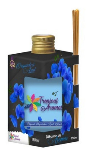 Difusor Ambientes Black 150ml Tropical Aromas Aromatizador