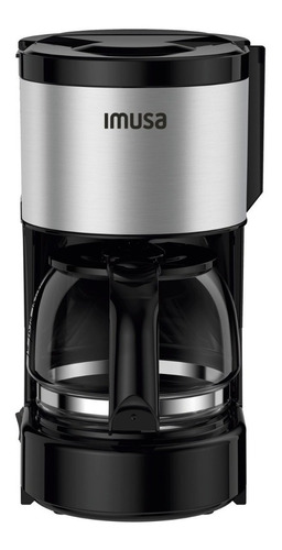 Cafetera Perfectta Inox Imusa 8010000719 Color Negro/plateado 110v - 120v