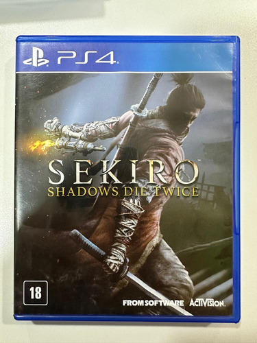 Sekiro Shadows Die Twice Ps4 Jogo Fisico Usado