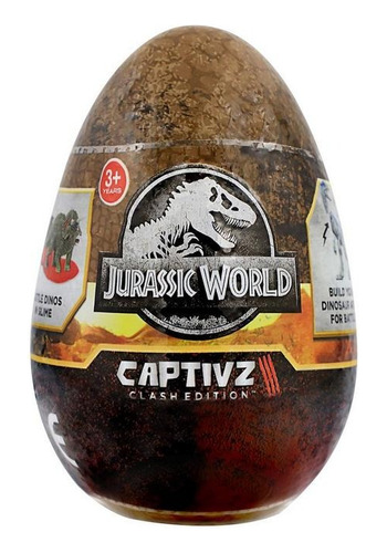 Jurassic World Huevo C/figura Coleccionable Y Slime 