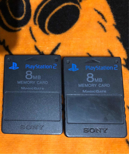 Memory Card Ps2 Original Paquete 2 Memorias