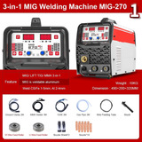 Soldador Mig Inteligente Portátil, Máquina De Soldadura Mig