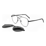 Lentes De Gota Armazón Para Graduar Mica Clip On Magnética