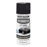 Pintura En Aerosol Autos Y Motos Esmalte Acrílico Rust Oleum Color Negro Semi Brillante