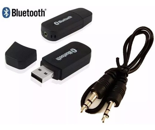 Receptor De Audio Bluetooth Usb Con Salida De Audio Auxiiar