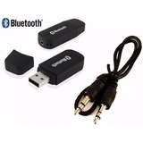 Receptor De Audio Bluetooth Usb Con Salida De Audio Auxiiar