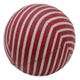Pelota Pulpo Rayada 15 cm Goma Niños Jardín y Colegio Rojo | MercadoLibre