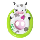 Inflable Asiento Animal Vaca Bestway 34058 Flotador Bebe 