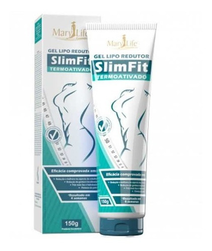 Kit3 Gel Emagrecedor Redutor Queima Gordura Slimfit Marylife