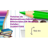 Clases Particulares En Medellín:matemáticas,álgebra,cálculo,
