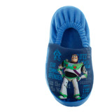 Buzz Light Year Pantufla Toy Story Suave Azul Niño Bebe 8366