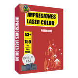 100 Impresiones Color A3+ Doble Faz En El Acto