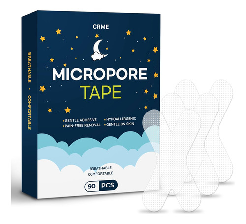 Micropore Cinta 90pcs Hipoalergénico, Transpirable, Si...