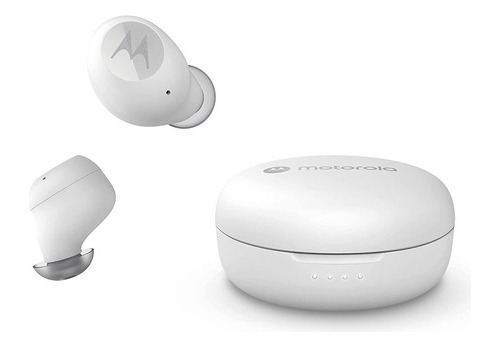 Audifonos Bluetooth Motorola Motobuds 150 In Ear  Tws Blanco