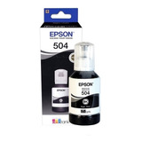 Tinta Epson T504 Negro Original T504120 L4150 L4160 504