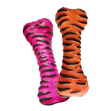 Hueso Juguete Mascotas Sonoro Chifle Animal Print Tiger