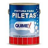  Pileta Caucho Clorado Color 4 Litros Quimex Protec Sup 