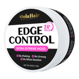 Dolahair Control De Bordes Para Cabello Negro, 4c, Agarre E.