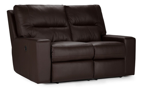 Sofa Reclinable tolstoi 2 Cuerpos Elec Mad Marron