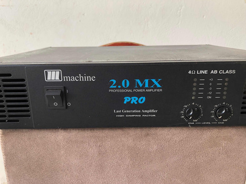 Amplificador Machine 2.0 Mx Pro Em Bom Estado