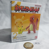 5818. Pokemon Pikachu & Charmeleon Scale World.  Pokechay