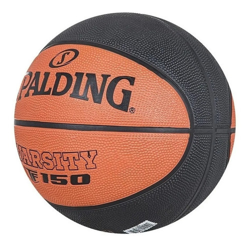 Pelota De Basquet Spalding Tf 150 N°7 Goma Outdoor Color Naranja/negro