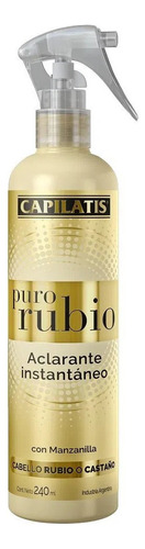 Spray Capilatis Puro Rubio Aclarante Instantaneo 240ml